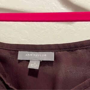 Ann Taylor, burgundy skirt